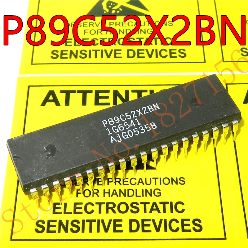 1pcs/lot P89C52X2BN P89C52X2FN P89C52 DIP-40