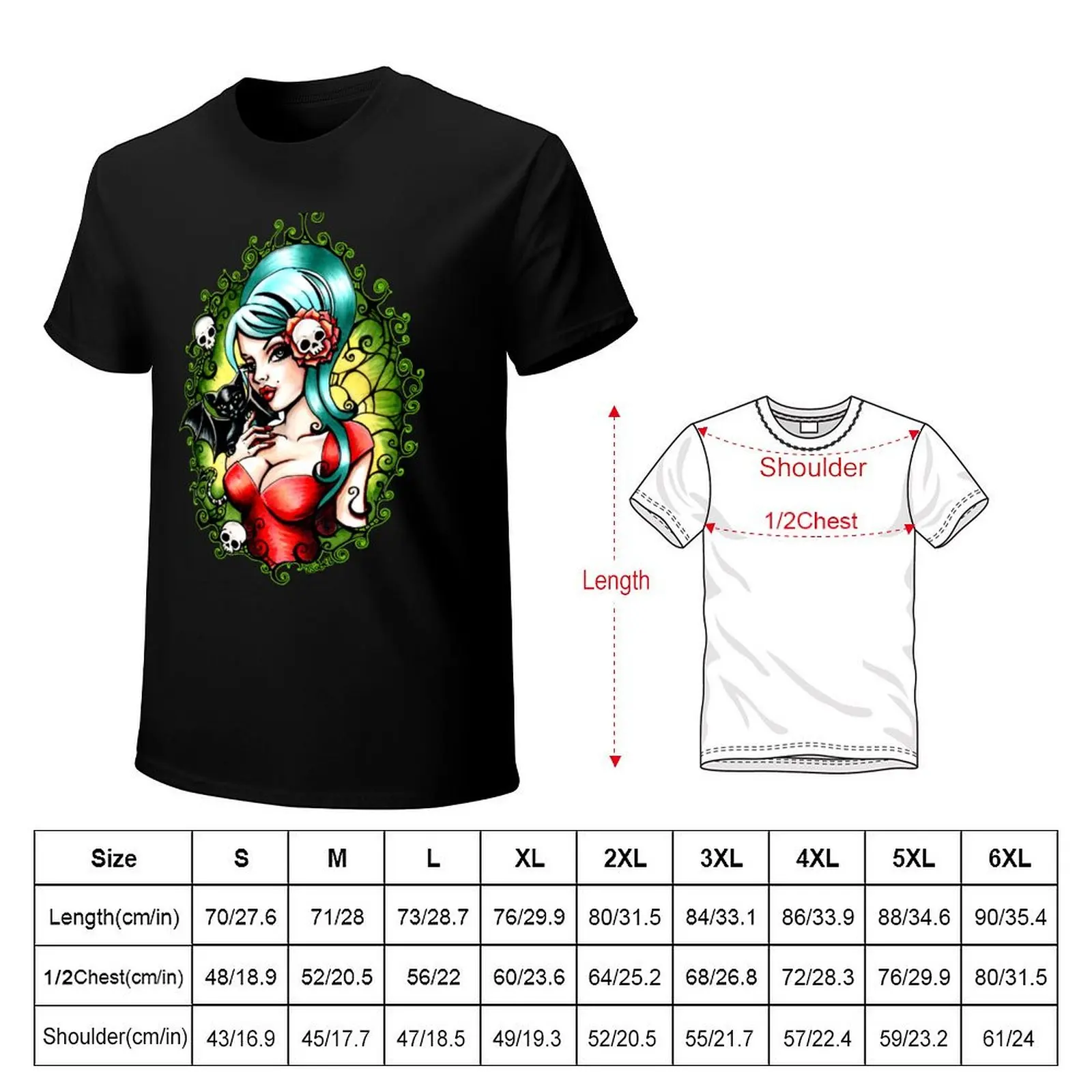 Black Lilly T-Shirt graphic shirts custom shirt man clothes anime t shirts compression shirt men