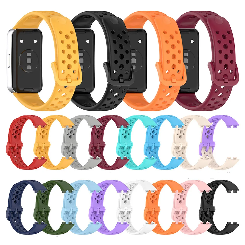 Silicone Strap For Huawei Band 8/8 NFC Bracelet Wristband For Huawei Band 9/9 NFC