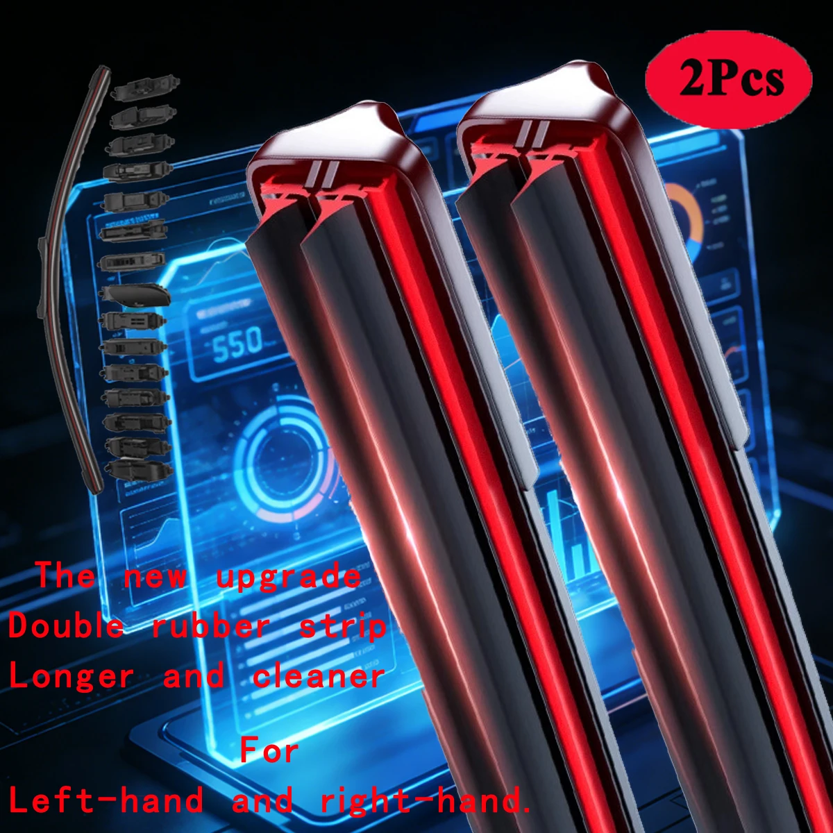 

For Cadillac SRX 2004-2024 Car Windshield Wiper Blade Front Windscreen Brushes Washer Accessories Cleaning Replacement Parts