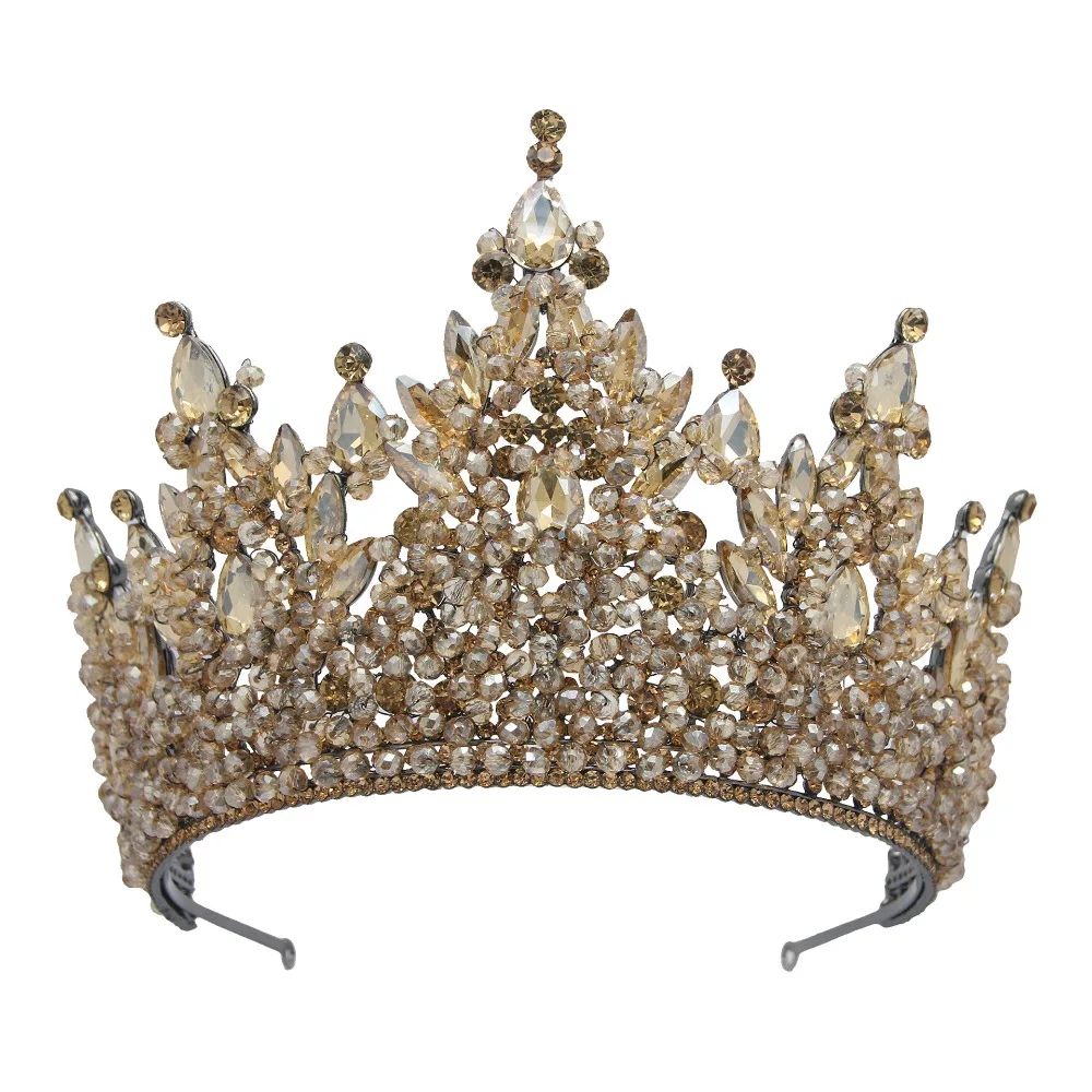 luxury-oversized-baroque-crown-electroplated-hair-jewelry-rhinestone-bridal-crowns-sparkling-cake-decorations-wedding-crown