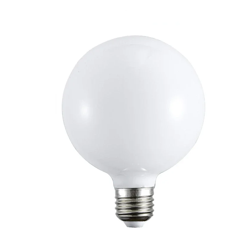 Rodada retro pendurado lâmpada doméstica led lâmpada de poupança de energia em forma de pêra lâmpada de teto criativa lâmpadas de parede