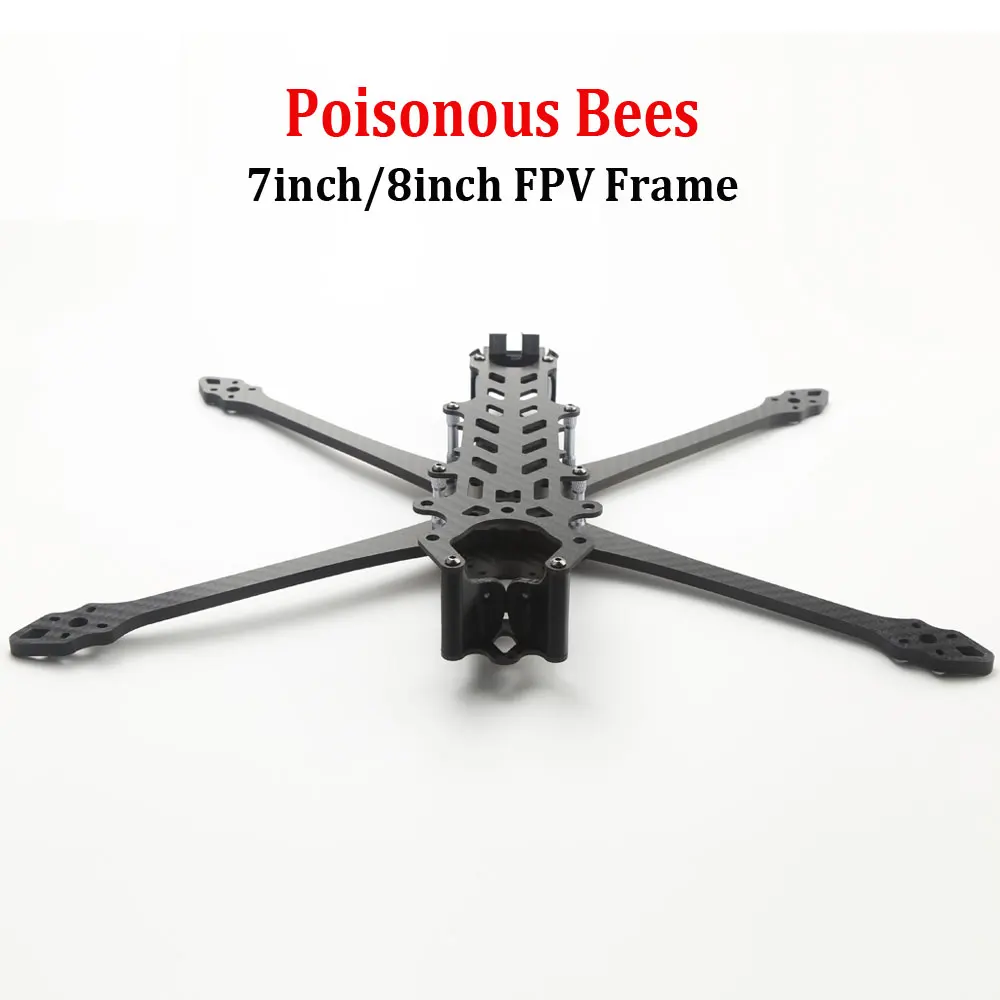 Poisonous Bees 7/8 inch 295mm 375mm FPV Freestyle Frame Kit Wheelbase 295mm 375mm with Print Parts for Long Range Drone