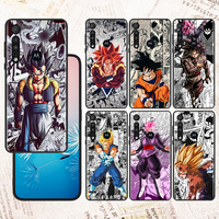 Manga D-Dragon Ball Z Art Phone Case For Motorola G71 Edge E22 G32 G60 S 20 E30 E20 E7i G9 G8 Plus G Stylus One Fusion Black