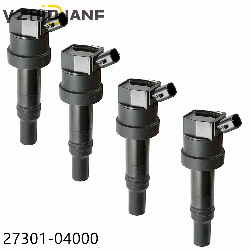 

4x Coil Assy-Ignition for HYUNDAI i10 / KIA PICANTO 27301-04000