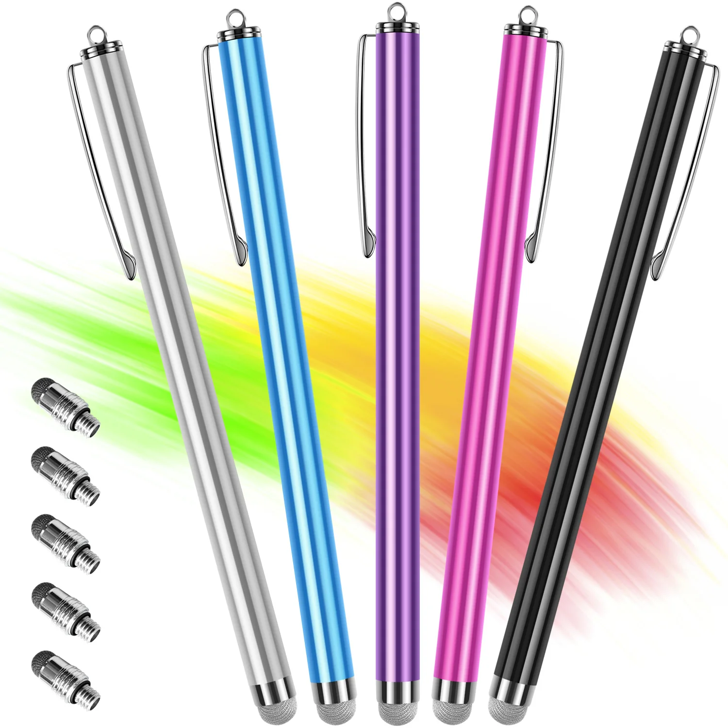 Long Stylus Pen For Cellphone Tablet Capacitive Touch Pencil For iPhone Samsung Universal Android Phone Drawing Screen Pencil