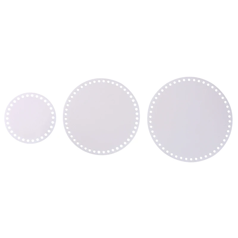 Round Shape Clear Acrylic Mold Base For Mesh Bag Results-size Option Sewing Accessories Transparent DIY Acrylic Board Bag