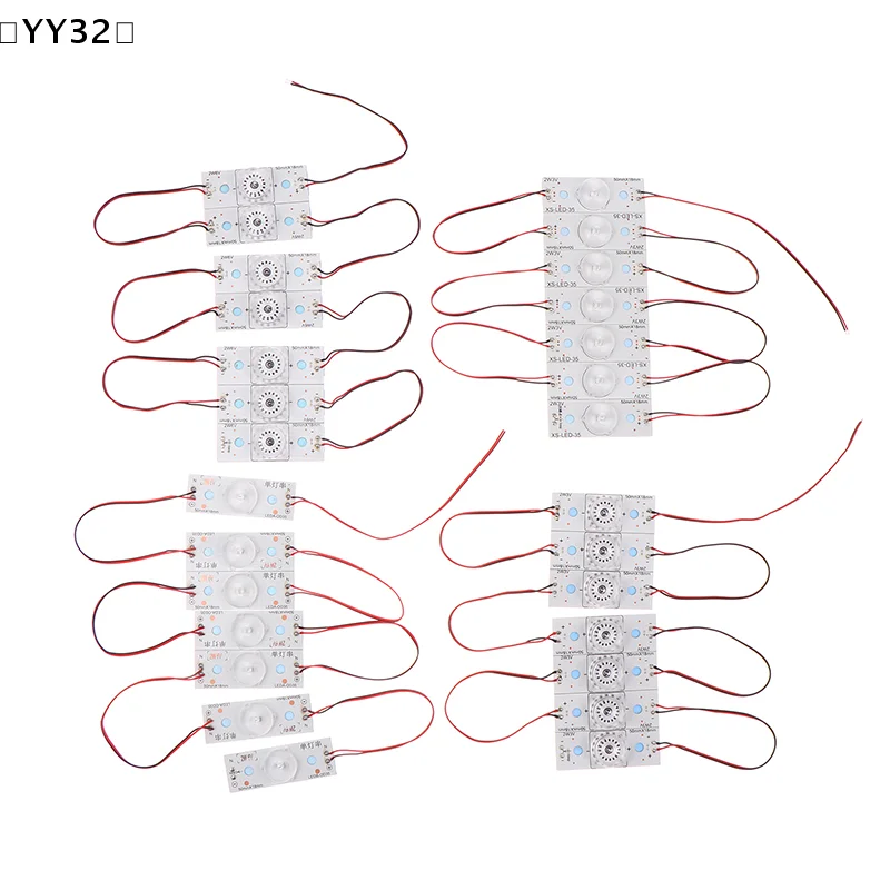 〔YY32〕3V 6V LED With Lens And Wires Universal Replacement Light For Modifications For Strips & Lamps