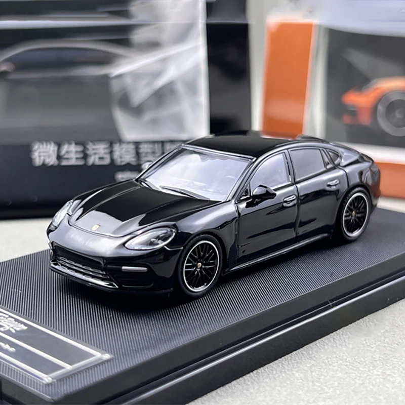 Furuya Diecast 1/64 Scale Porsche Panamera Turbo Car Model Alloy