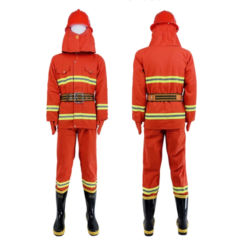 Fire fighting clothing five-piece suits, fire-fighting protective clothing, drills the top 97 flame-retardant models