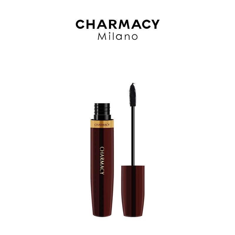 CHARMACY Black Mascara allunga le ciglia 3D Mascara Extra Volume Mascara a lunga durata Waterproof Professional Makeup Hallowmas