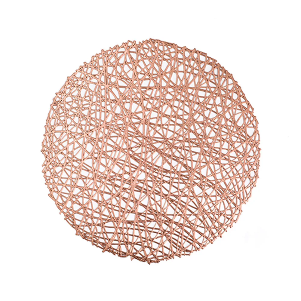 High Quality Placemat Tableware Mats On-slip PVC Table Decoration Used For TeapodBowls Application Kitchen Dining Decor