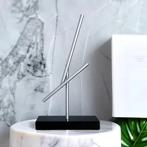Newton Pendulo für Desktop -Dekoration, Perpetual Movement Instrument, Business Gifts, Chaos -Pendel 8 Hauptverkaufsbewegungsmaschine - №3