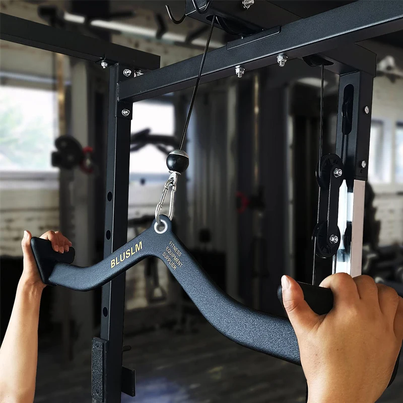 

Кабельная штанга — устройство для вытягивания рук и тренажер для рук с несколькими захватами для силового оборудования для домашнего спортзала