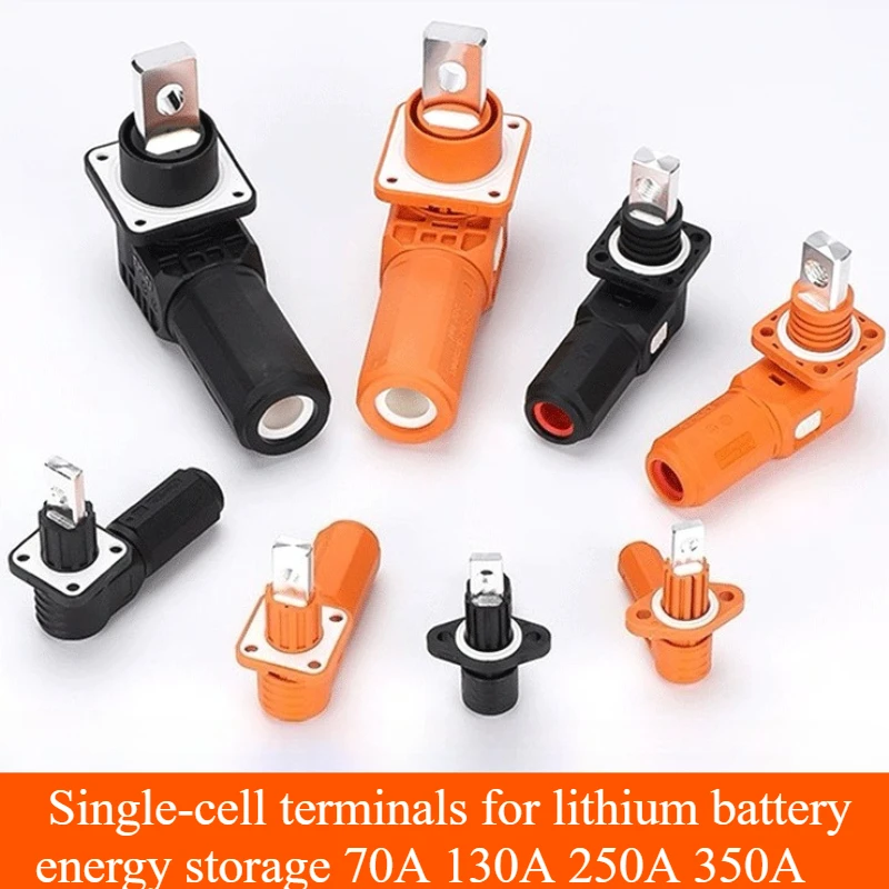 

Водонепроницаемый клеммный блок для аккумулятора емкостью 70А-350А IP67 120А, настенный разъем для новой энергетической литиевой батареи