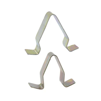 20Pcs Sliver Auto Portierbekleding Voering Clips Metalen Interieur Bekleding Retainer Klinknagel Auto Fastener Clip Voor Vw Audi seat Skoda