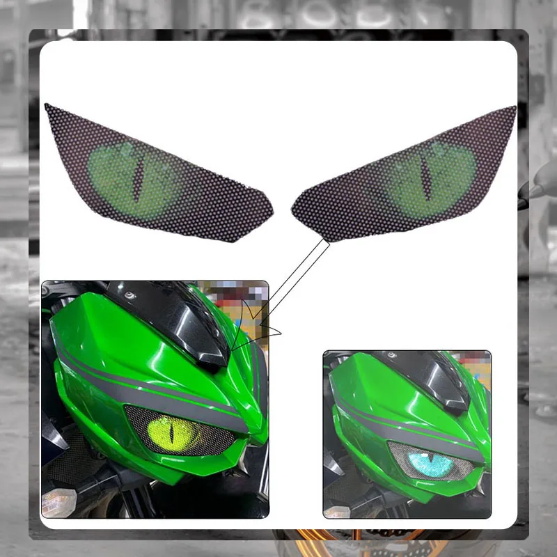 

For Z1000 Z 1000 2014-2024 2023 2022 2021 2020 2019 Motorcycle 3D Front Fairing Headlight Guard Sticker Head Light Protection