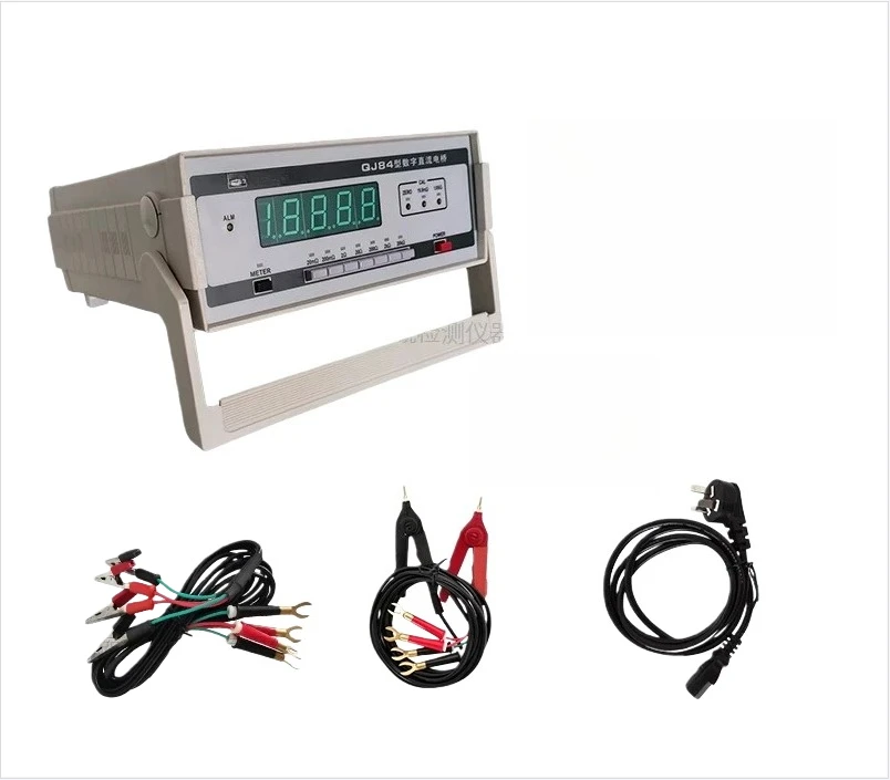 

QJ84 Digital DC Double Arm Bridge, DC Resistance Tester