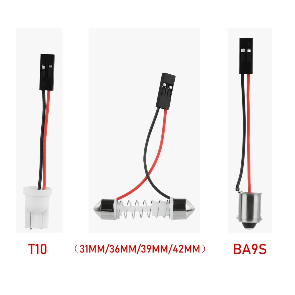 12 فولت/2835 120led/متر 30 سنتيمتر و 100 سنتيمتر LED قطاع ضوء الشريط اكليل T10/BA9S LED لسيارة جذع البضائع منطقة الأمتعة مقصورة انت #4