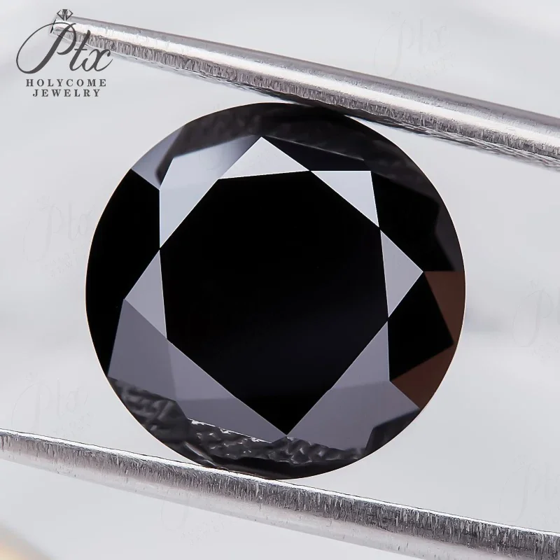 100 % echter Moissanit-Diamant, mehrfarbig, VVS1-Reinheit, 0,3–10 Karat, runde Form, GRA-Zertifikat, Schmuckmaterial, DIY-Zubehör. – Detail 17