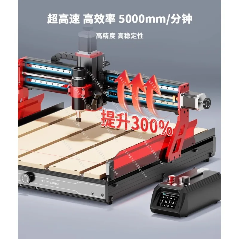

TTC6050Heavy Du Ty Linear Atc Wooden Cnc Router Machine for Wood 4 Axis Controller with Software