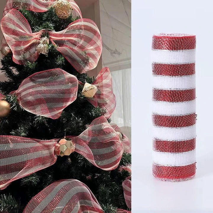 

9M Christmas Ribbon Decoration Hanging Christmas Tree Pendent Ornaments for Home Decor Navidad Party New Year 2026 Accessories