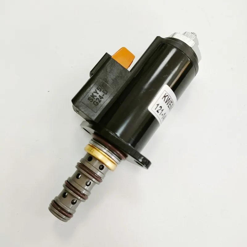 Excavator Parts 320B/C/D Pilot Safety Locking Solenoid Valve 121-1491 1211491 Red Dot