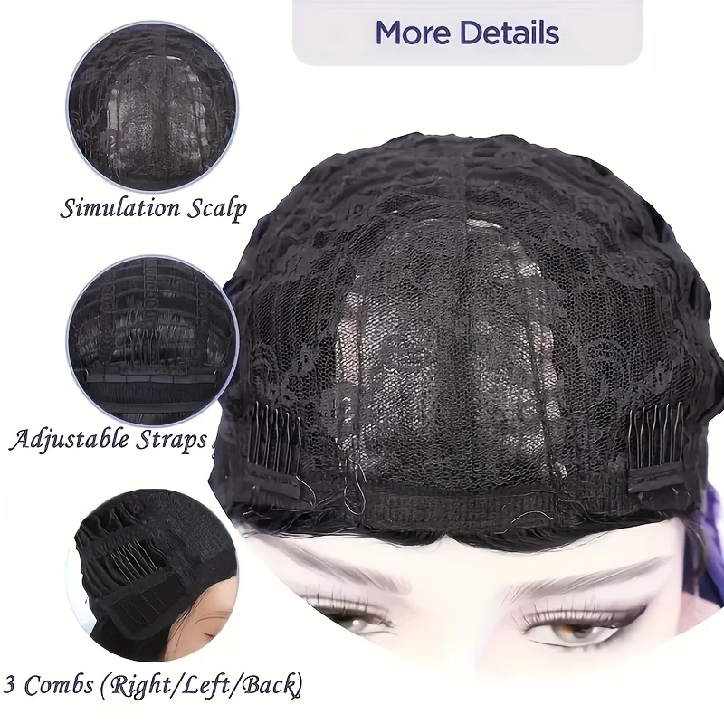 2026 New Identity V Prospector Fool's Gold Butcher Persona Wig Men's Black Short Hair Rose Net Styling Cosplay Wig