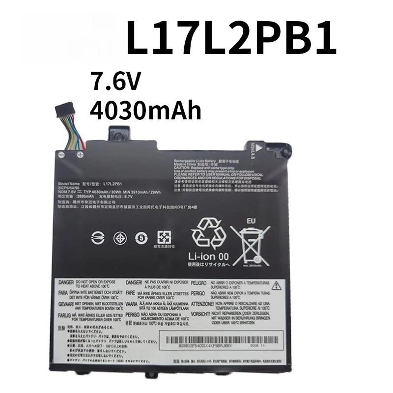 L17C2PB2 L17M2PB1 Laptop Battery For Lenovo V330-14IKB 14ARR 14ISK E43-80 K43C-80 E4-ARR L17L2PB5 L17L2PB1 L17C2PB1 L17C2PB2