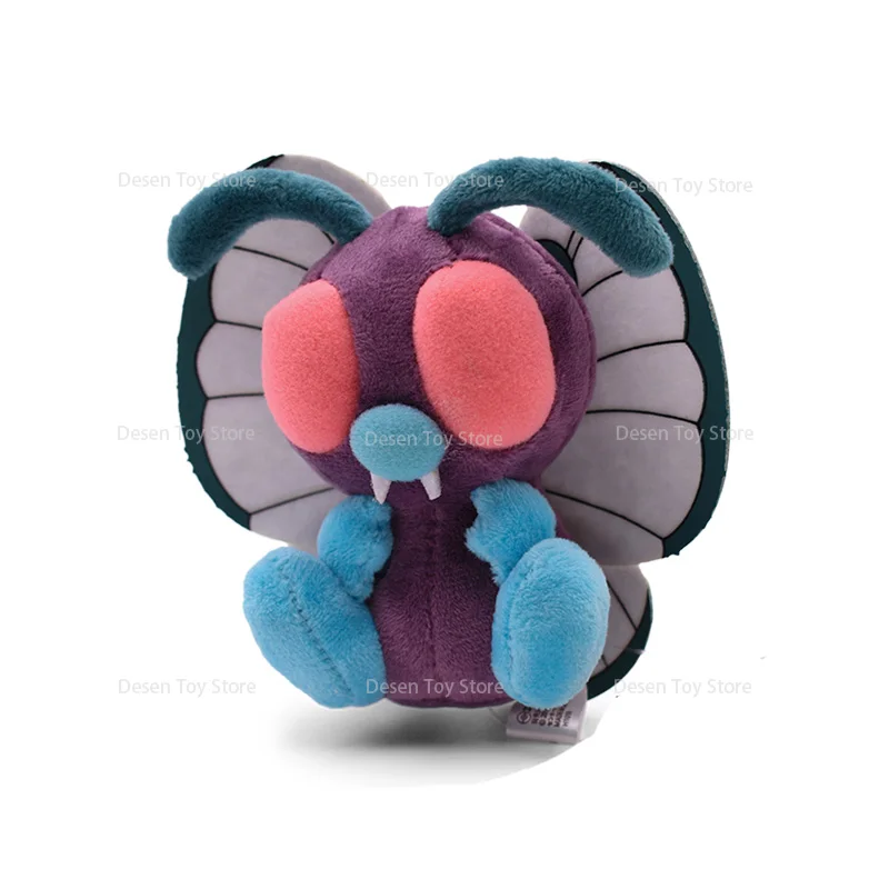 Anime Pokemon Plush Weedle Butterfree Caterpie Cartoon Stuffed Peluche Dolls Christmas Best Gift Toys For Children Kids