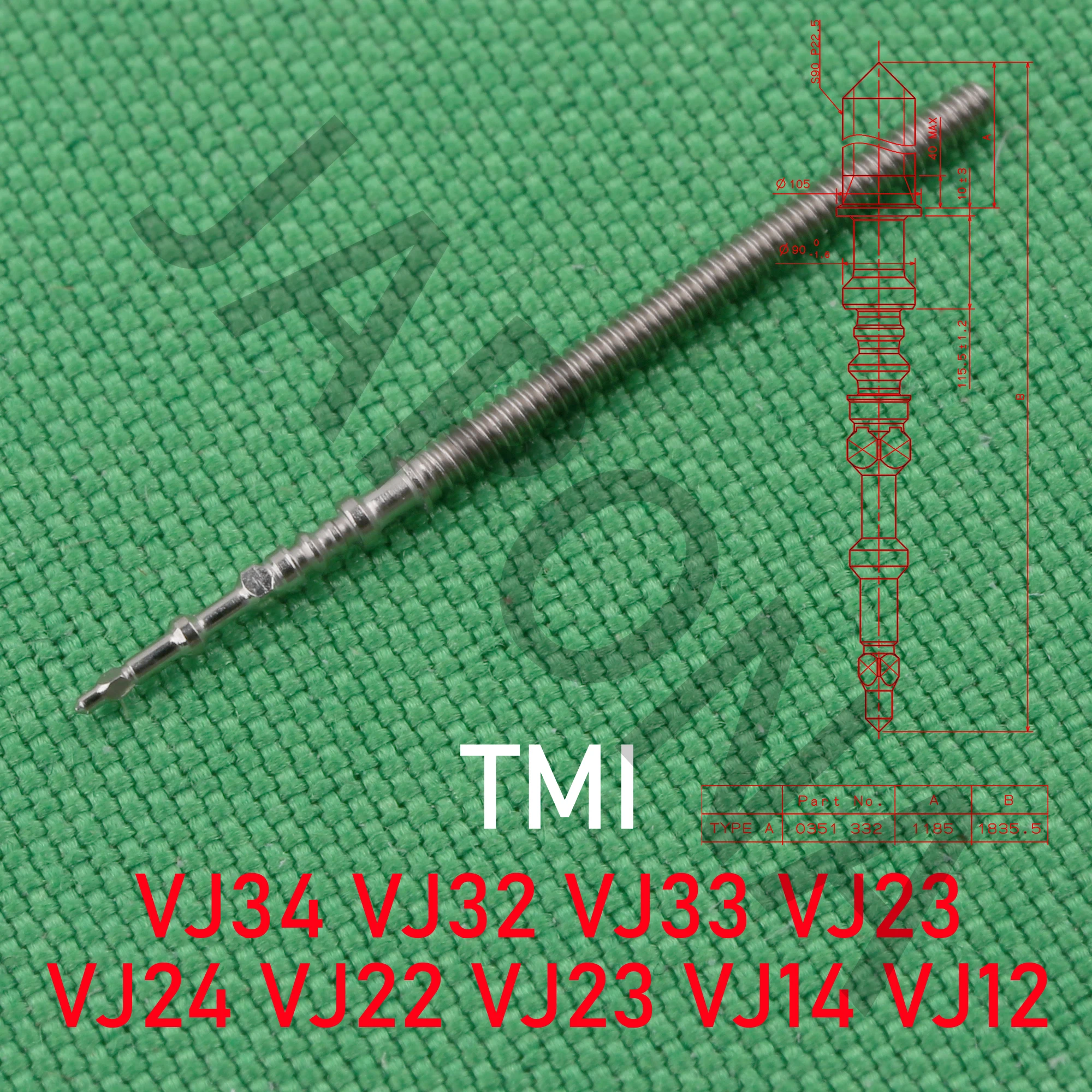 إعداد الحركة جذع TMI ، سلسلة VJ ، ساق VJ24 ، ساق Vj22 ، ساق Vj23 ، ساق Vj14 ، ساق Vj12 ، ساق Vj34 ، ساق Vj32 ، ساق Vj33 s Vj23