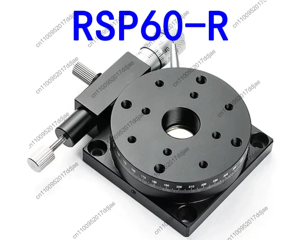 R-axis rotary stag high-precision positioning stage 360°angle fine adjustment indexing plate manual optical sliding stage rs/rsp