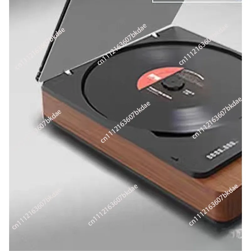 Hi-Fi CD Player With Bluetooth, Optical Output, Lossless Decoding, USB AUX Input, Vintage Desktop Audio System, Ideal Music Gift