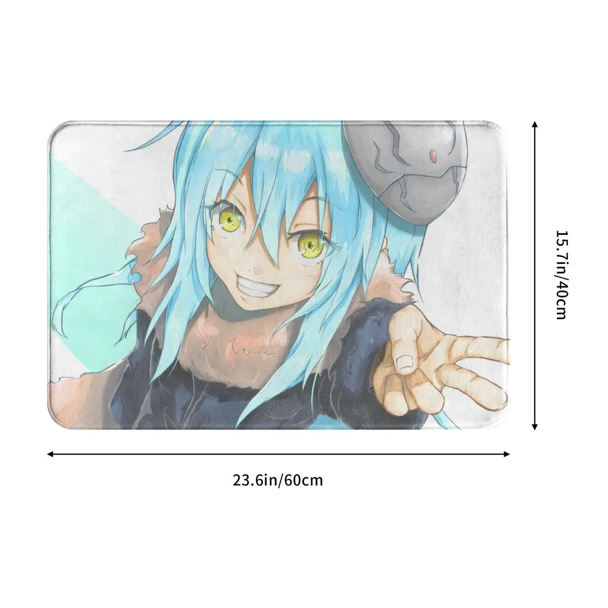 That Time I Got Reincarnated As A Slime Anime Non-slip Doormat Rimuru Yeah Bath Bedroom Mat Prayer Carpet Flannel Modern Decor