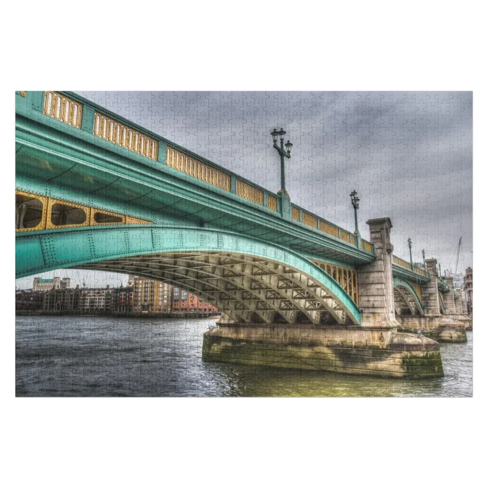 Southwark Bridge London Jigsaw Puzzle Personalized Toy Customized Photo Works Of Art Puzzle