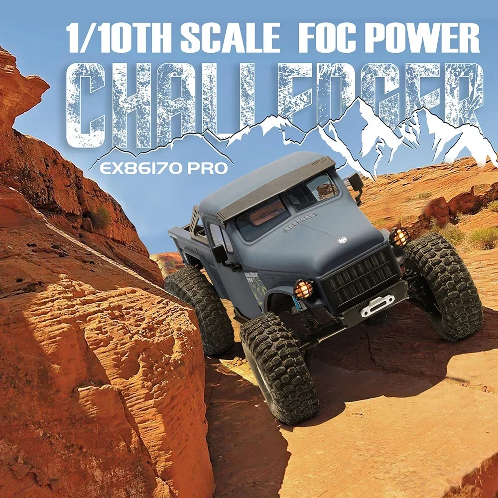 RGT CHALLENGER EX86170 PRO RC Crawler 4WD RTR 1/10 RC Electric Remote Control Model Car Off-Road Buggy Adult Kids Toys