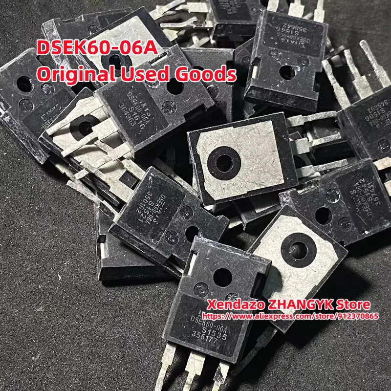 10pcs/lot  DSEC60-06A DSEC60-06B DSEK60-06A 60A 600V TO-247 Fast recovery rectifier diodes Original