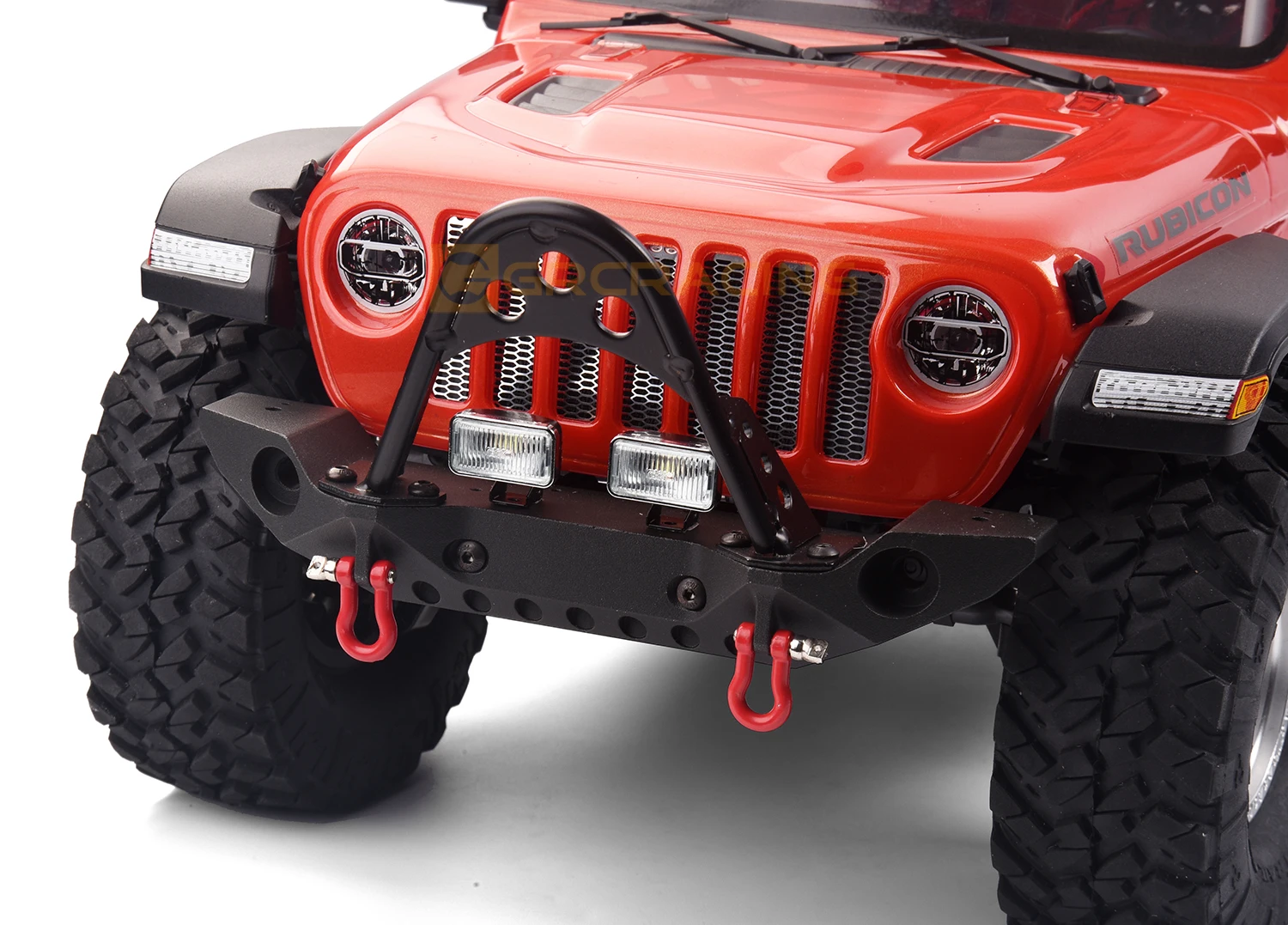 GRC Pro Version Spotlight RC Fernbedienung Modellauto mit galvanisiertem Reflektor Suchscheinwerfer 20 mm rechteckiger Scheinwerfer G157UY – Detail 26