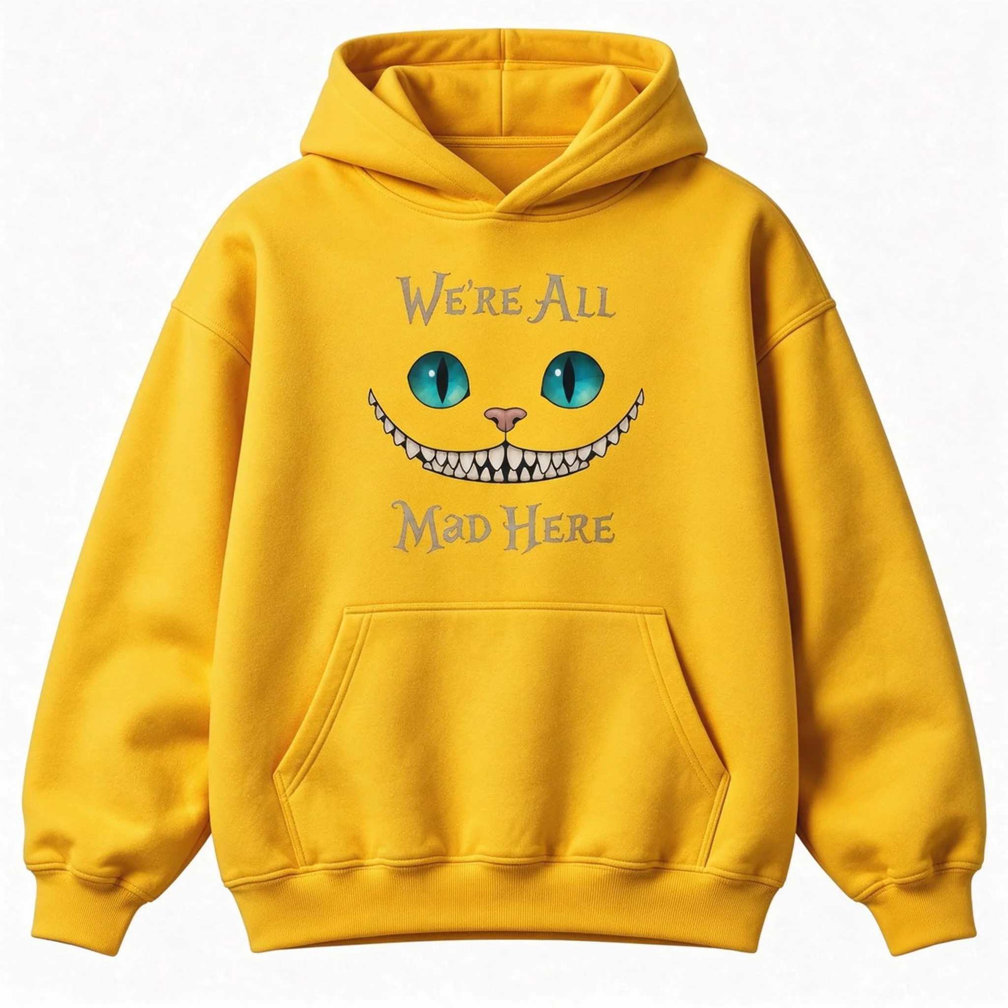 Alice im Wunderland Cheshire-Katze Herbst Winter Verrückter Herren-Hoodie Damen-Sweatshirt Pullover Top Kinder Baumwolle Kinder-Baumwoll-Hoodie – Detail 9