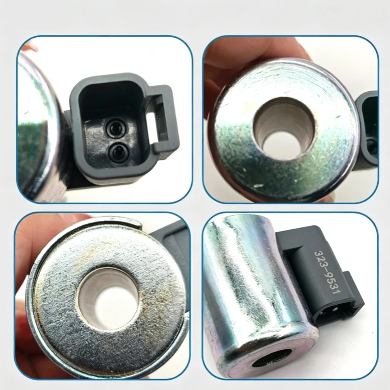 323-9531 Solenoid Actuator Coil for For CATerpillar 966H 988G 980H For Loaders 12V and 24V Voltage Compatibility