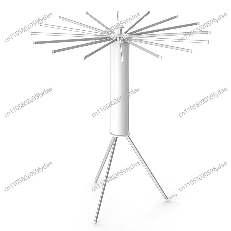 Multi-Functional Balcony Clothes Drying Rack, Cylindrical Octopus Folding Quilt Drying Stand, Floor-Standing for Household Use