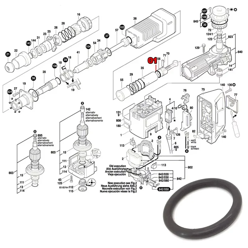 2PCS Piston O Ring …