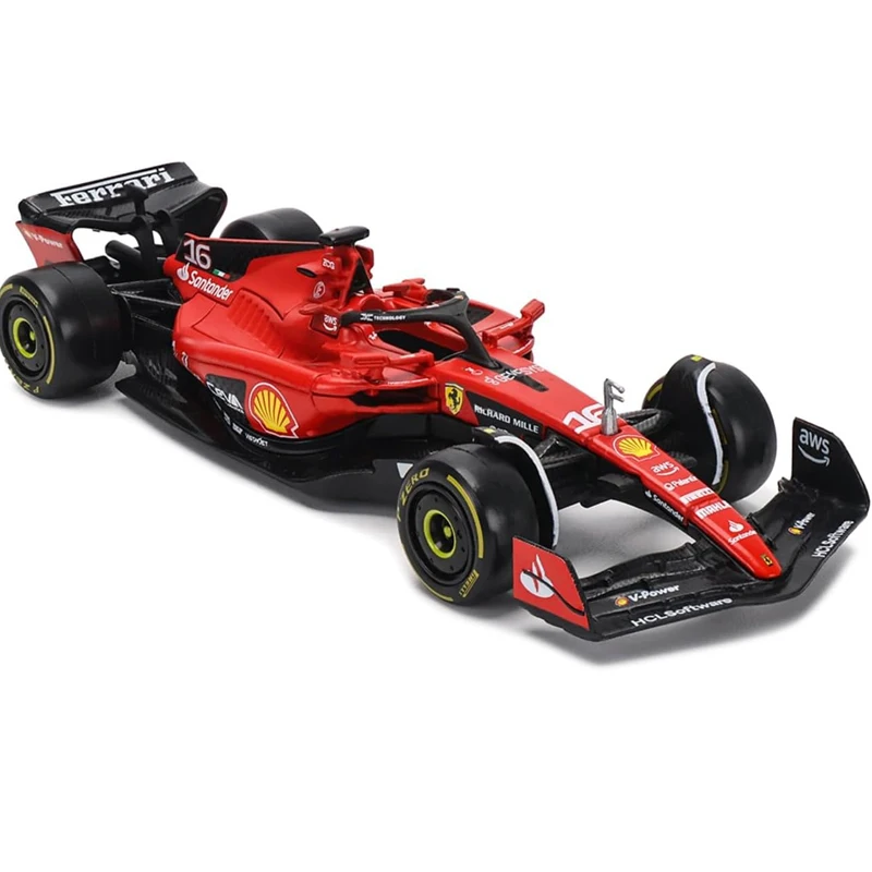 2023 Bburago 1:43 F1 Ferrari SF23 Red Bull RB19 Alpine A523 Alfa Romeo C43 Alloy Toy F1 Model Car Super Formula Die Cast Gift