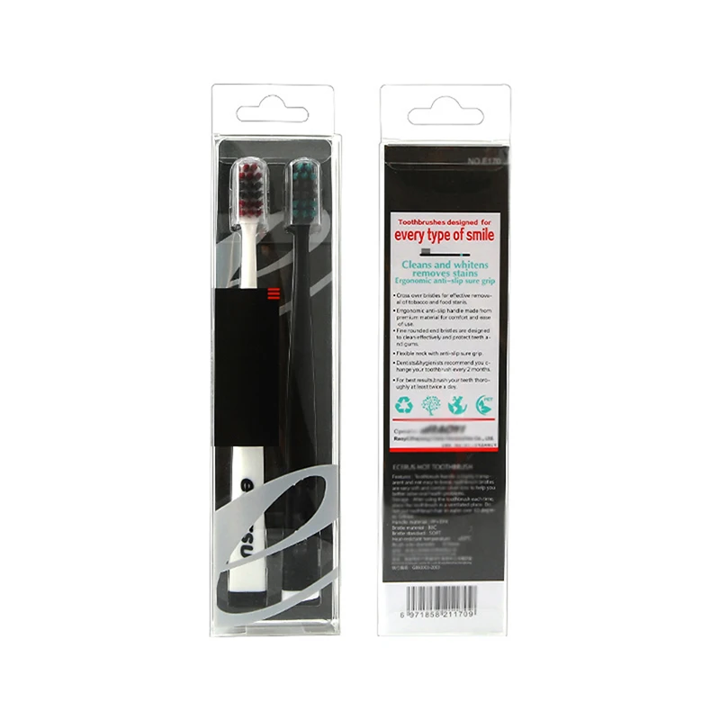 2 Cái/bộ Bàn Chải Đánh Răng Người Lớn Carbon Sợi Lông Bàn Chải Mềm Mại Răng Bàn Chải Du Lịch Xách Tay Vệ Sinh Răng Miệng Chăm Sóc Vệ Sinh Làm Sạch Răng