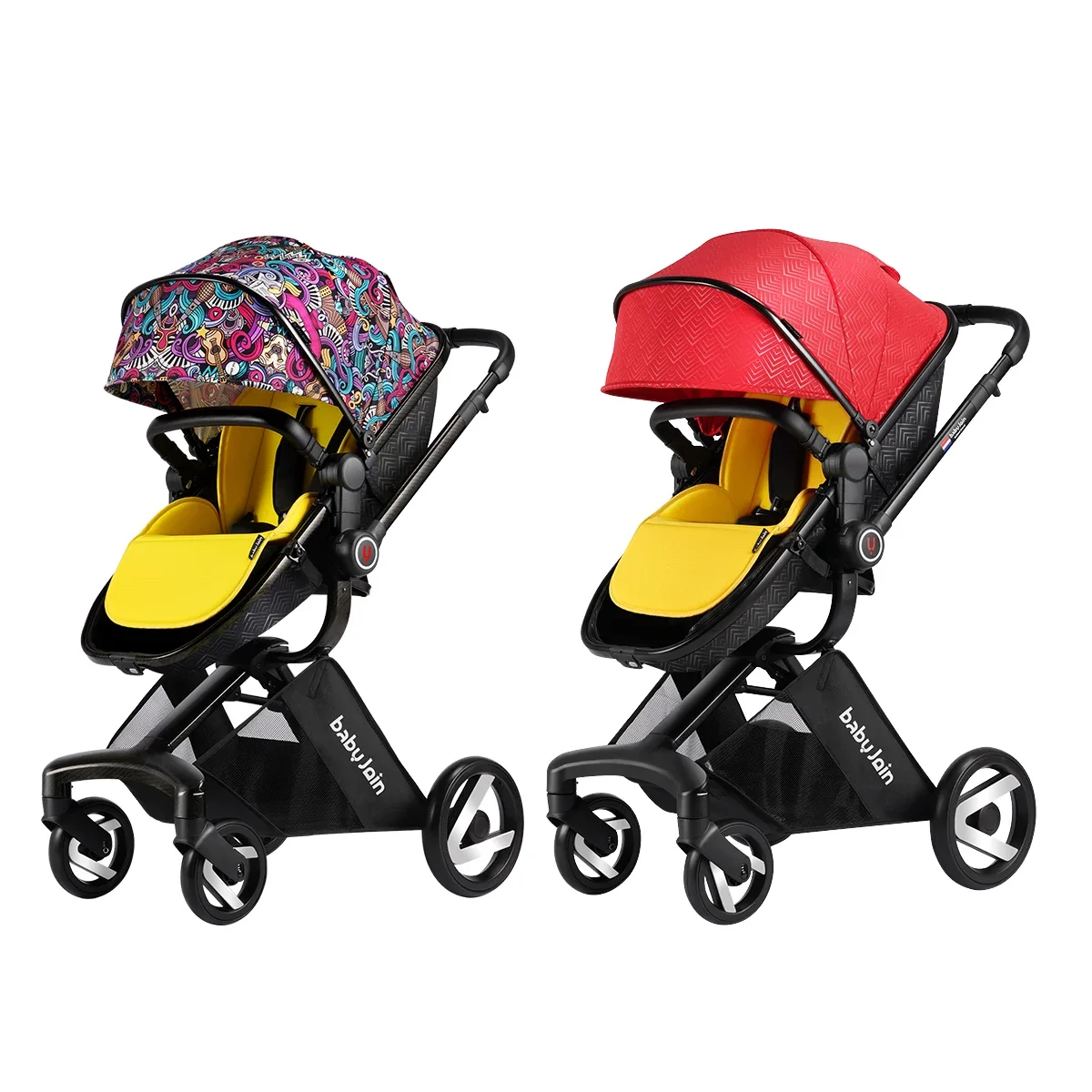 

2024 Carriage Stroller Baby Pushchair the latest Lightweight Travel Luxury Foldable Baby Pram Strollers