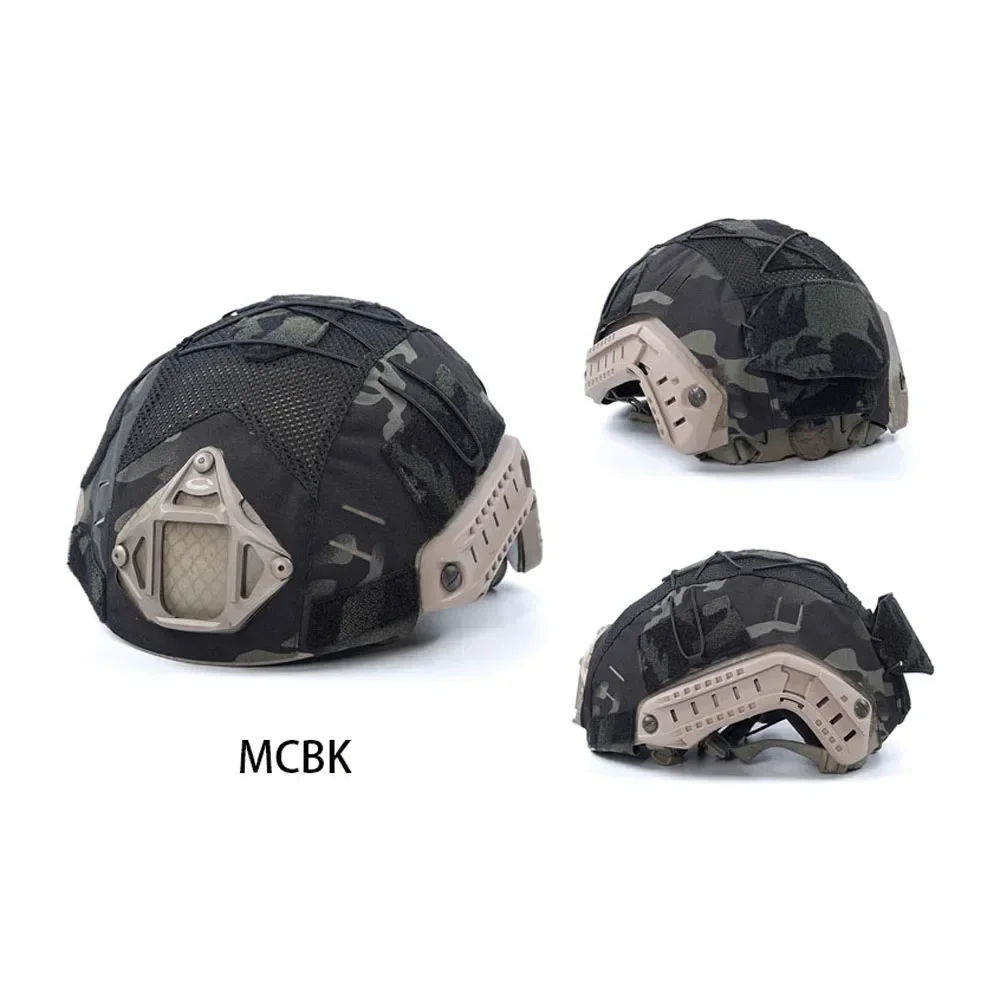 MCBK SF FAST Helmet Cover Outdoor Sports Ballistic High Cut Tactical Protective Helmet Cover Cloth