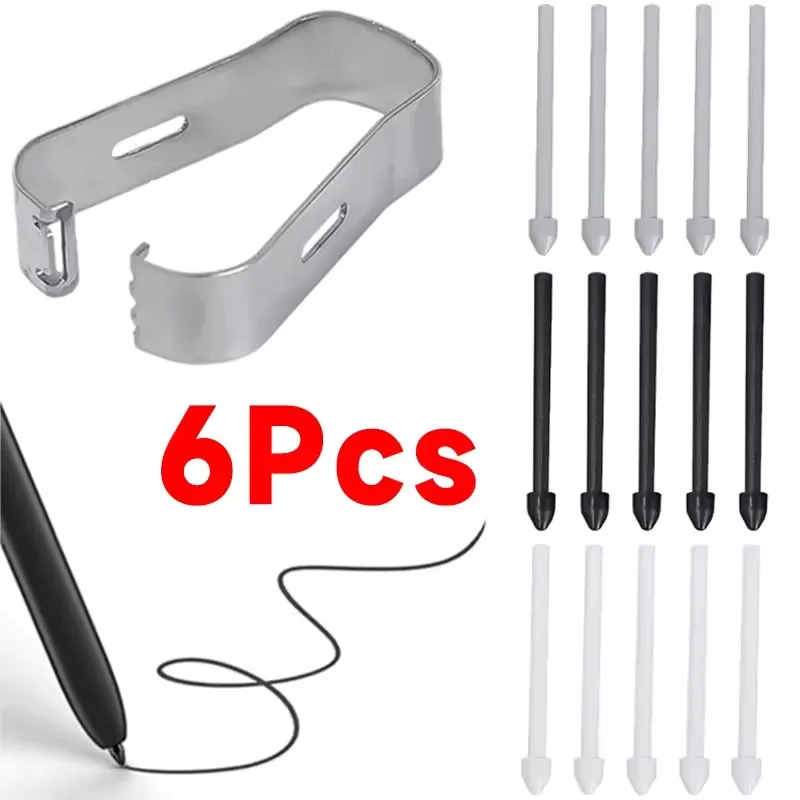 

1 комплект сенсорных наконечников для сенсорного стилуса, сменный наконечник-карандаш для планшета для Samsung Galaxy Tab S7/S7 Plus S9/S9 Plus/S9 Ultra Note 20/20 Ultra