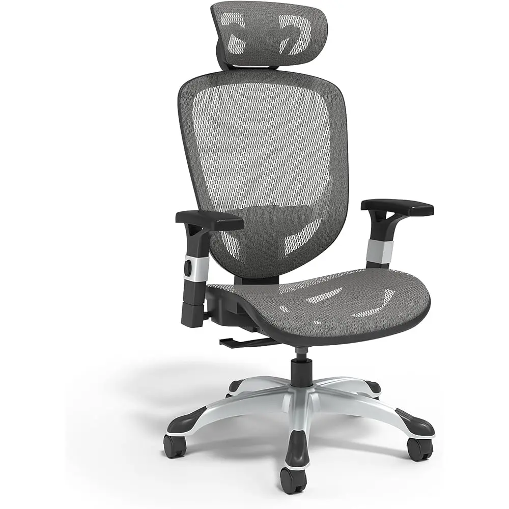 

Staples Hyken Ergonomic Swivel Task Chair, Adjustable With Breathable Mesh & Lumbar Support, Perfect For Home & Office,