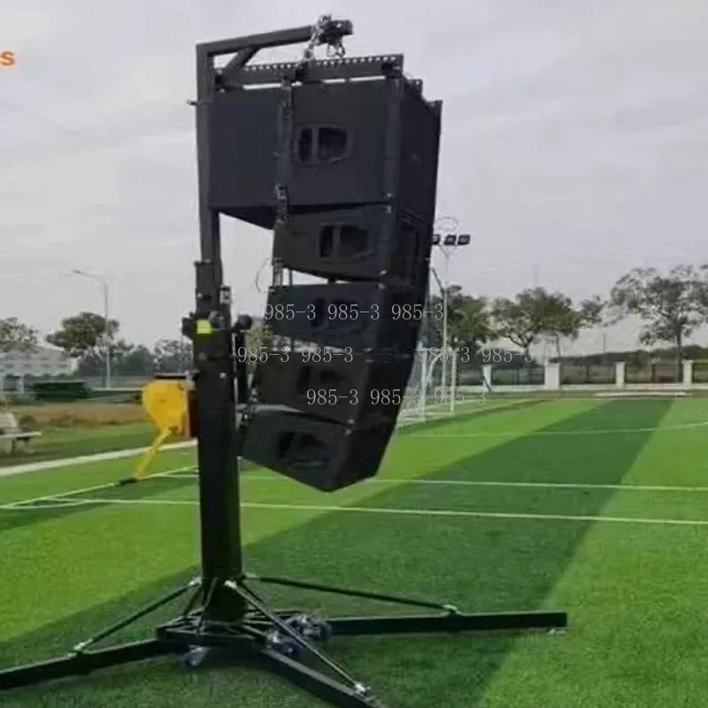 Stage Lighting & Speaker Stand, Heavy Duty Crank Tripod for Line Array and Truss