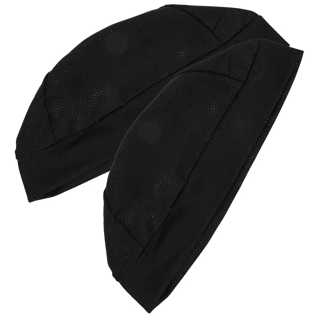 

2Pcs Breathable Elastic Liner Hat Summer Uv Proof Inner Cover for Cycling Motorbike Outdoor Riding Decorative